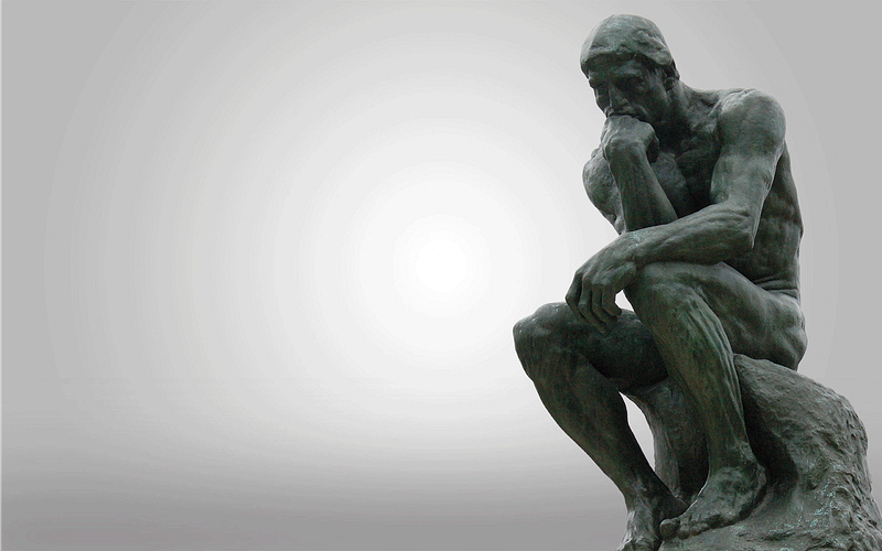 Le penseur — Rodin