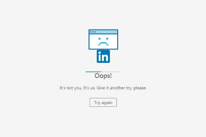 LinkedIn ne permet pas une recherche de contenu simple
