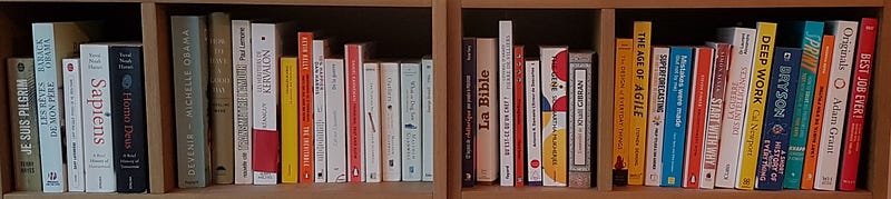 The 1st level of my shelf